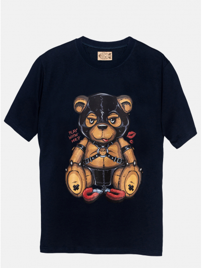 Футболка BDSM свободного кроя черный