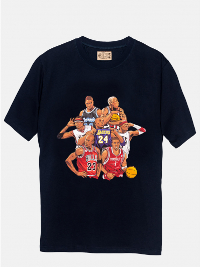 Футболка LEGENDS NBA свободного кроя черный