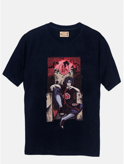 Футболка ITACHI свободного кроя черный