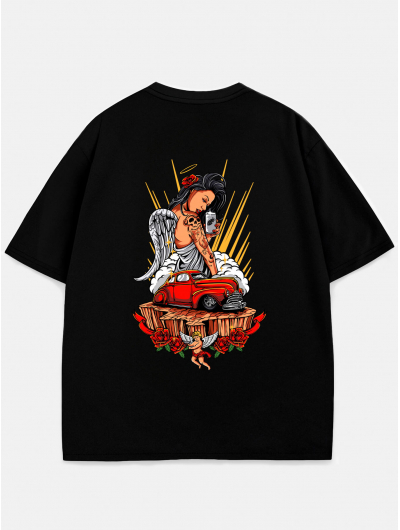 Футболка CHICANO LOVE оверсайз черный