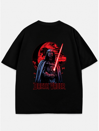 Футболка DARTH VADER оверсайз черный