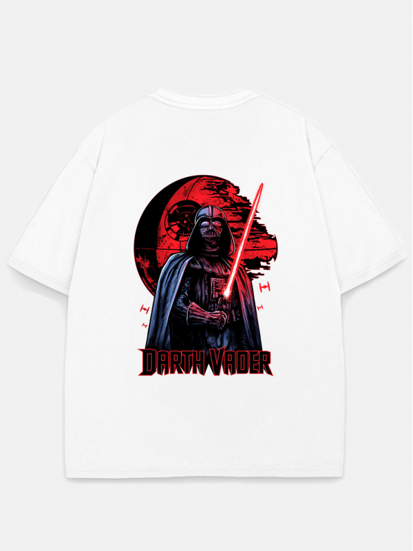Футболка DARTH VADER оверсайз белый