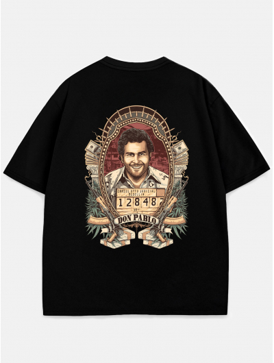 Футболка DON PABLO оверсайз черный