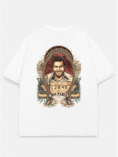 Футболка DON PABLO оверсайз белый