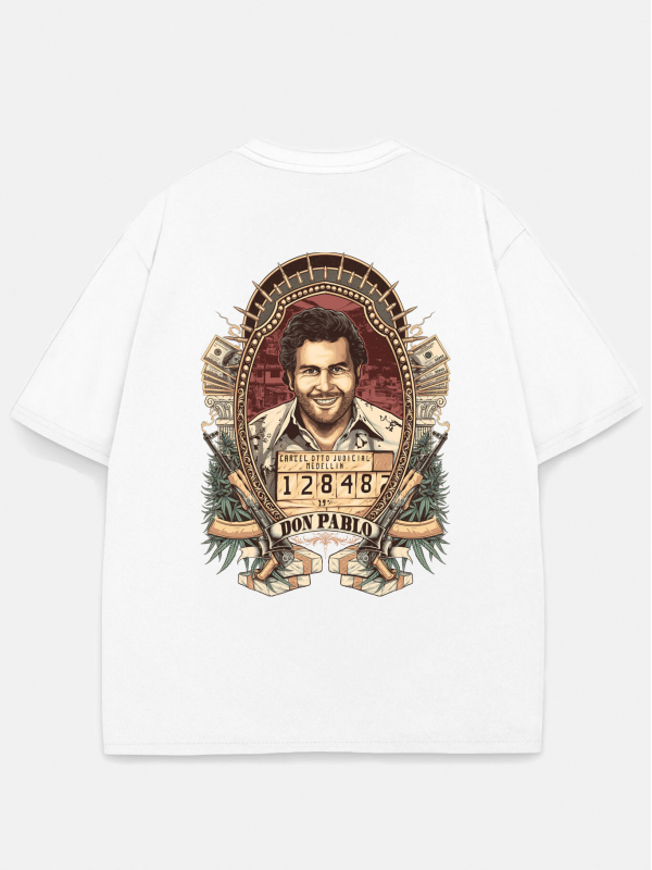Футболка DON PABLO оверсайз белый