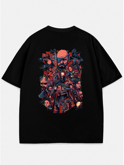 Футболка GOD OF WAR оверсайз черный