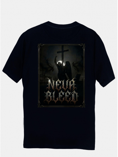 Футболка NEVA BLEED свободного кроя черный