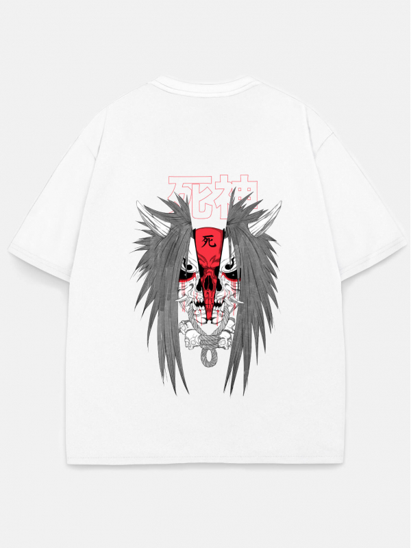 Футболка SHINIGAMI оверсайз белый
